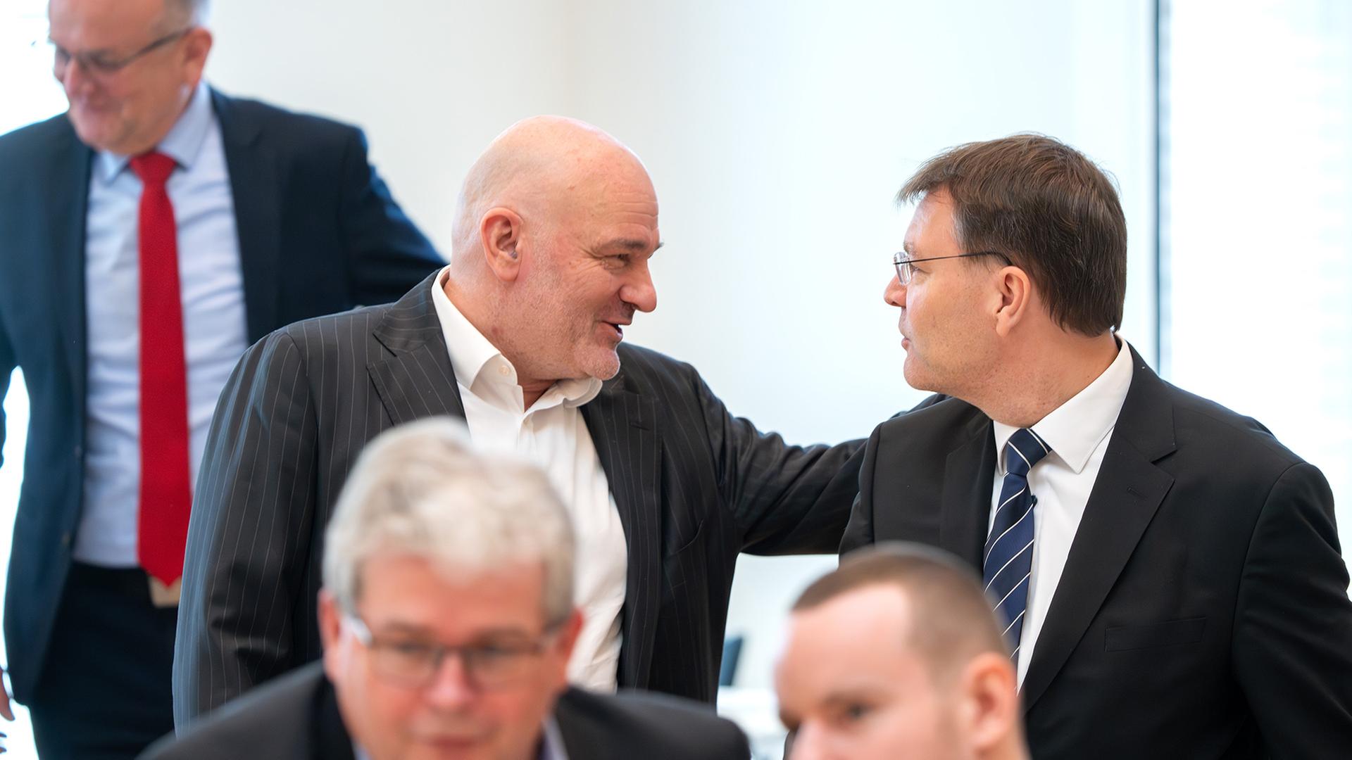 Koalitionskonflikte in Brandenburg: Hornaufs kontroverse Stimme