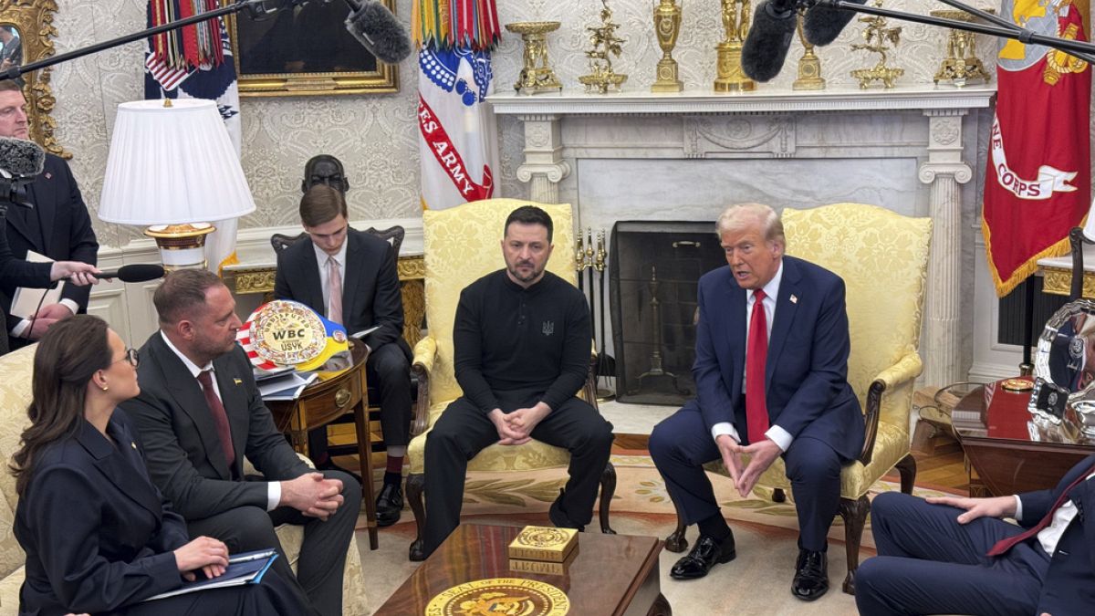 Krach im Weißen Haus zwischen Trump und Selenskyj