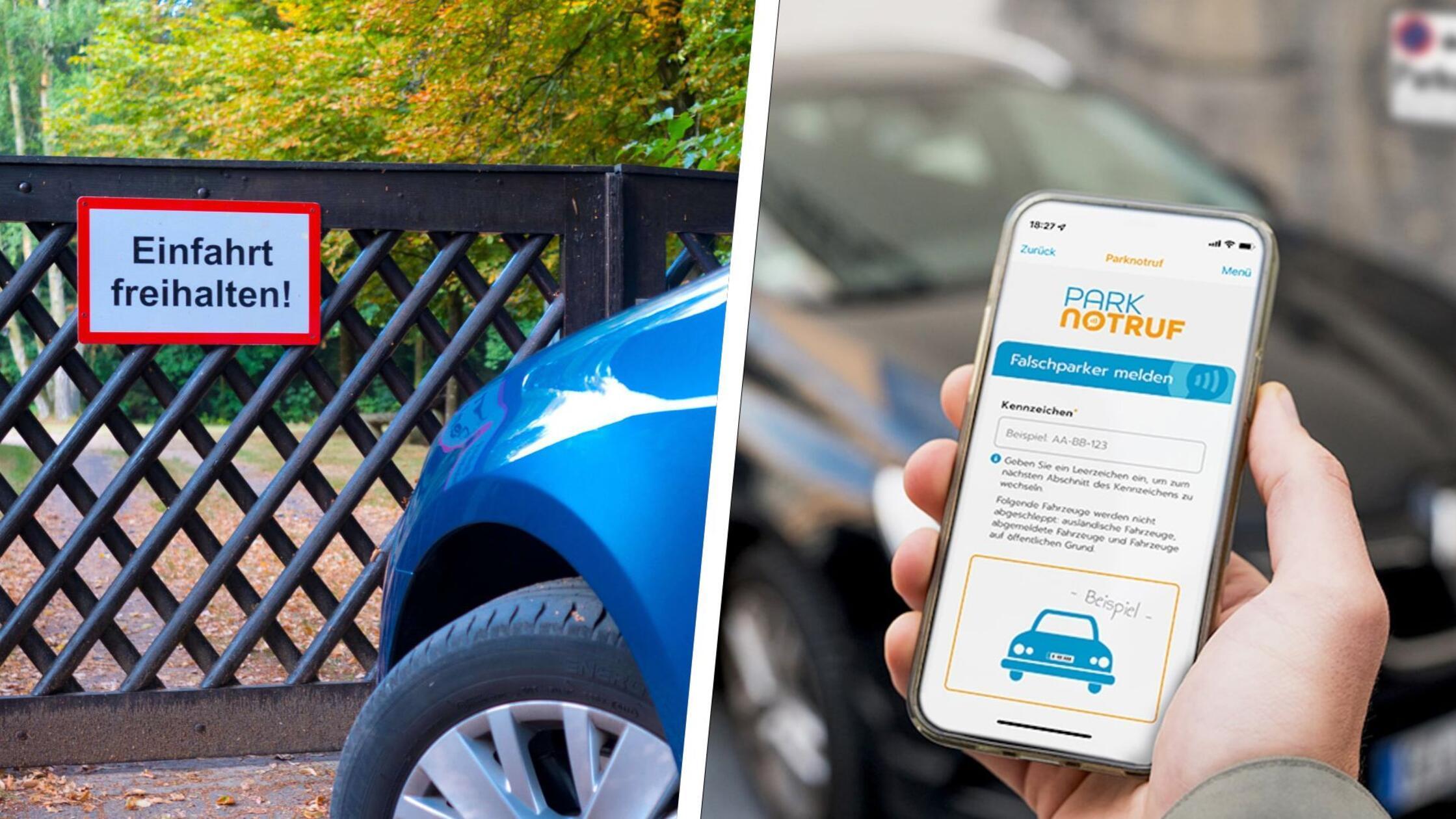 Neue App erlaubt Falschparkern in Pinneberg den Abschleppdienst