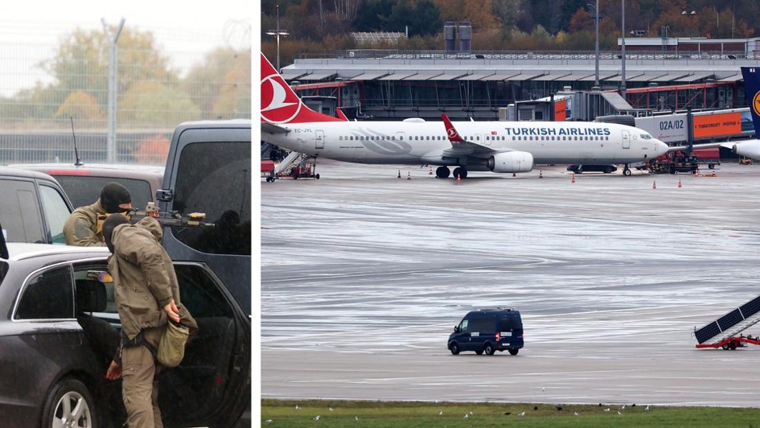 Flughafen Hamburg führt Katastrophenübung bei kollidierendem Flugzeug und Auto durch