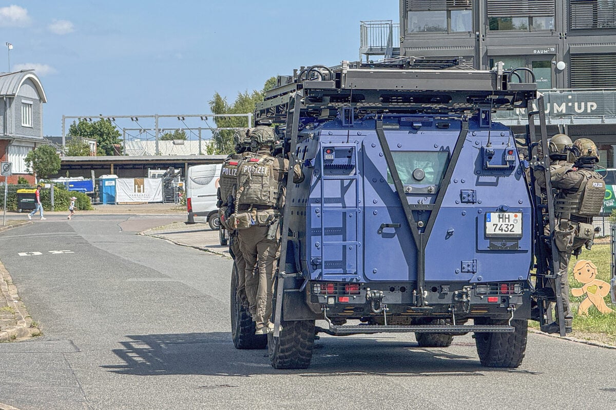 Drogenrazzia in Winsen: Polizei setzt Panzerfahrzeuge ein – Bewohner schockiert