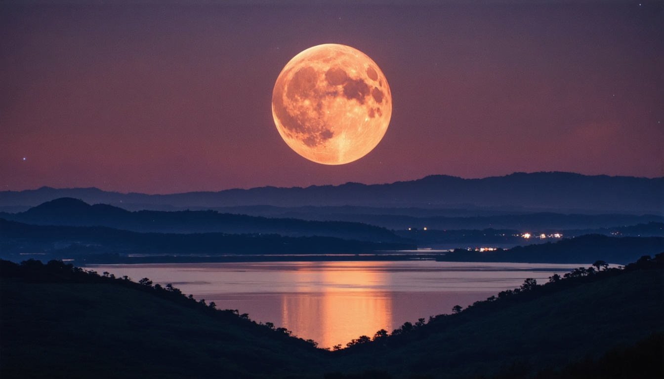 Erdbeermond 2025: Der tiefste Vollmond seit über einem Jahrzehnt