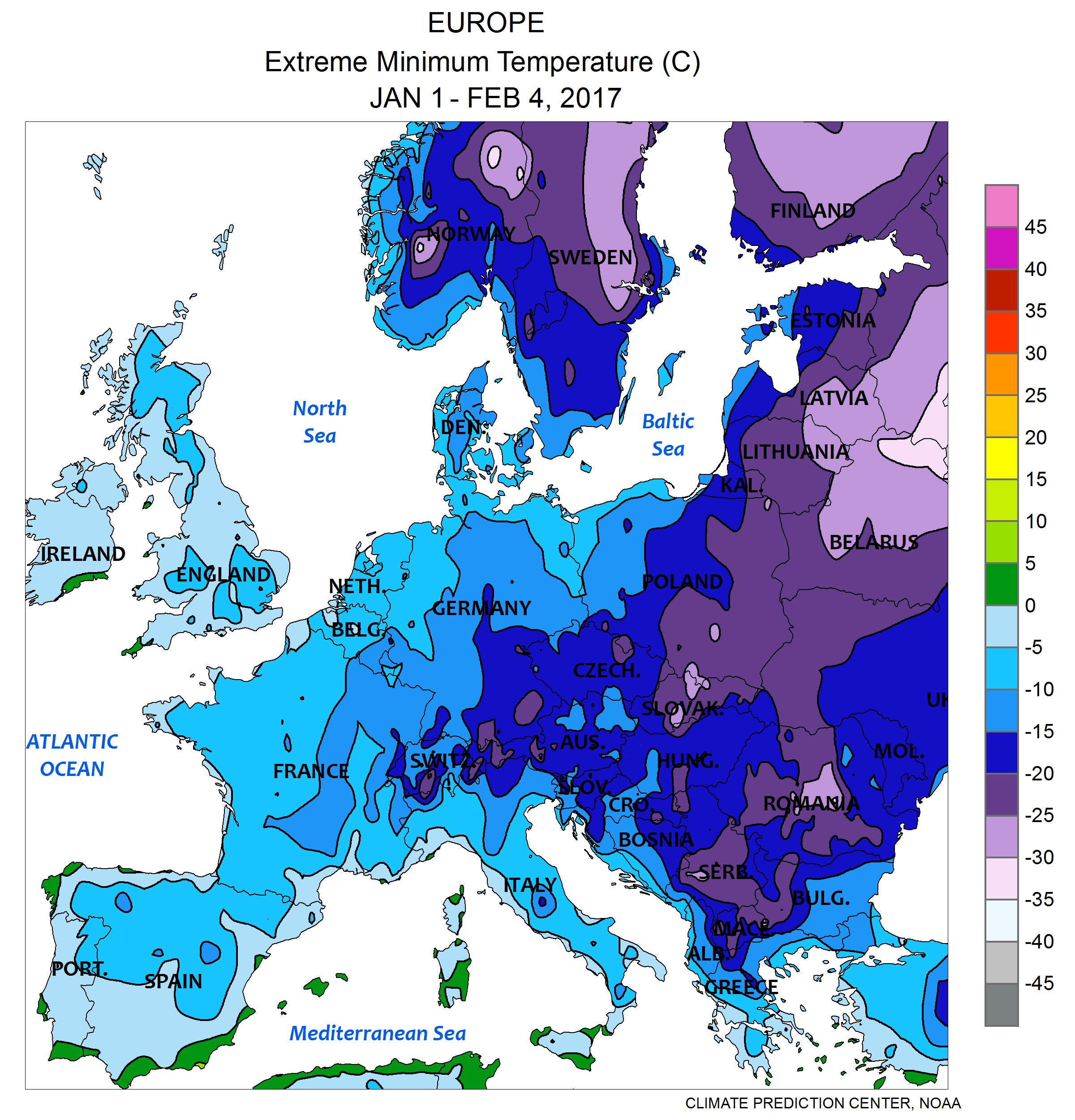 Kälte in Davos und Hitze im Land