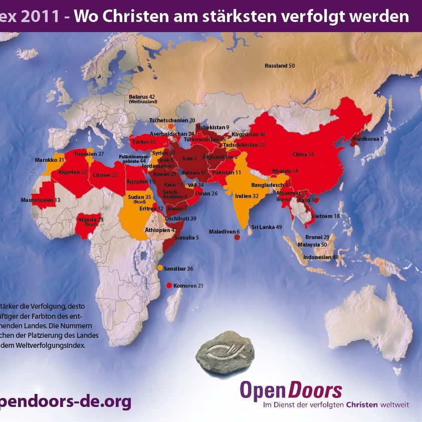 Christen in Gefahr: Weltweite Verfolgung erreicht historischen Höhepunkt